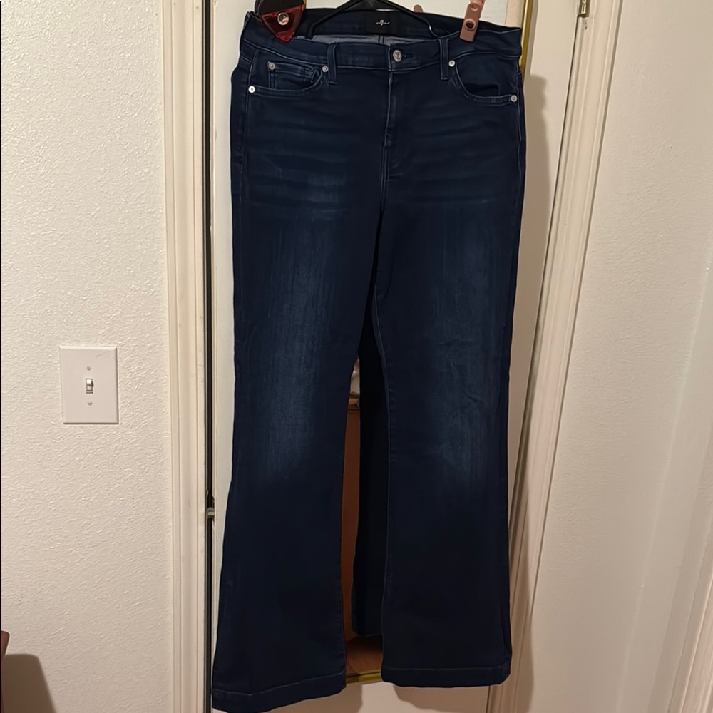 7 For All Mankind Dark Indigo Dojo Jeans